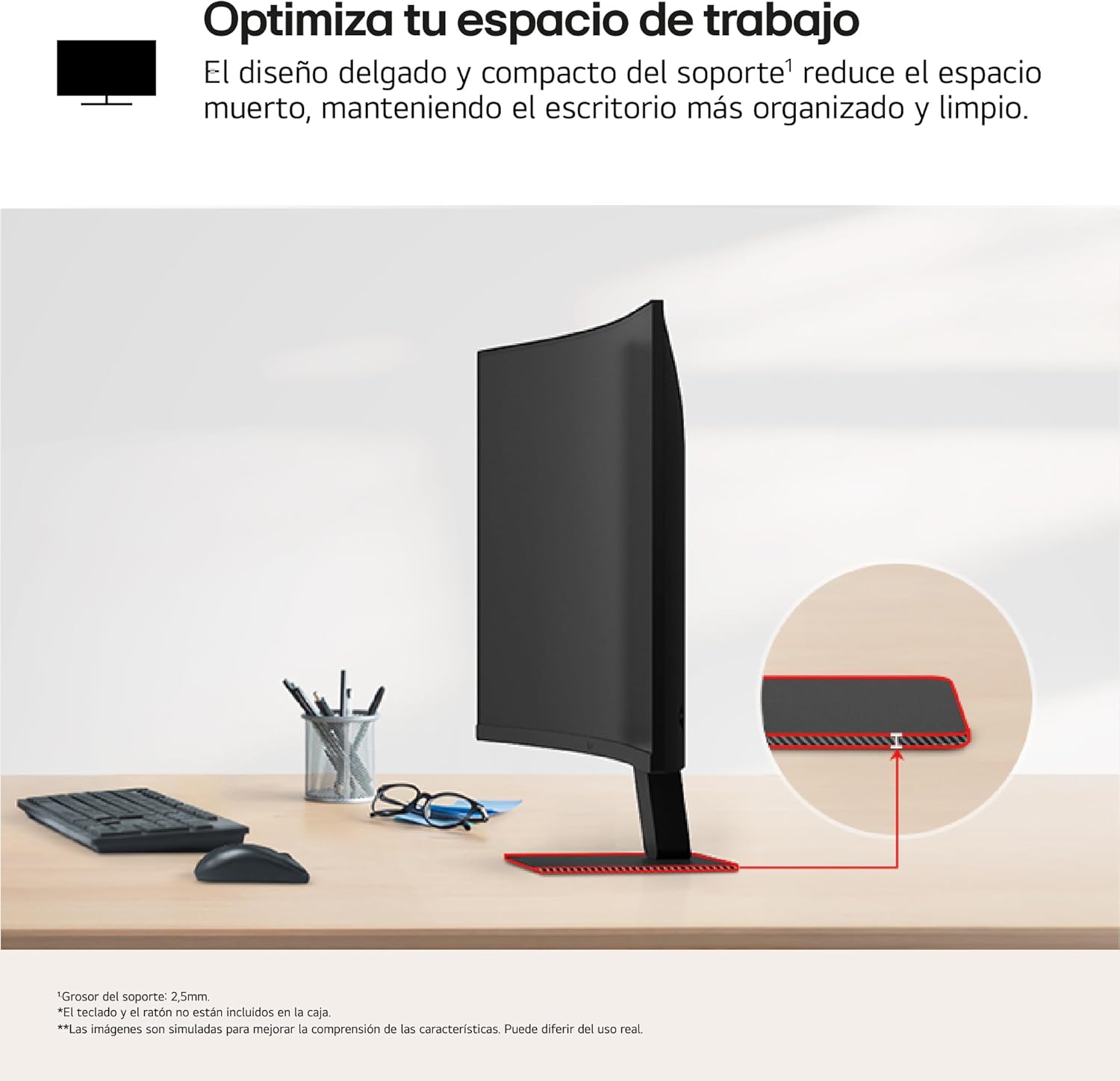 Monitor Curvo LG 27U421A-B 27"/ Full HD/ Preto - Imagem 10