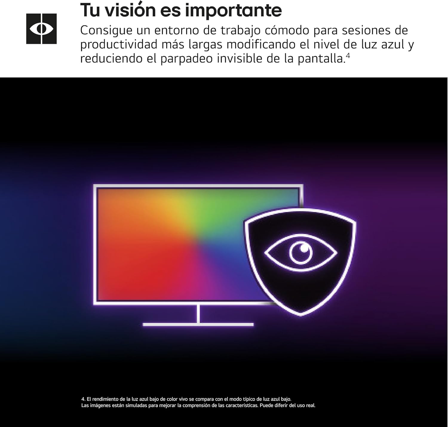 Monitor Profissional LG UltraFine 27US550-W 27"/ 4K/ Regulável em altura/ Branco - Imagem 8