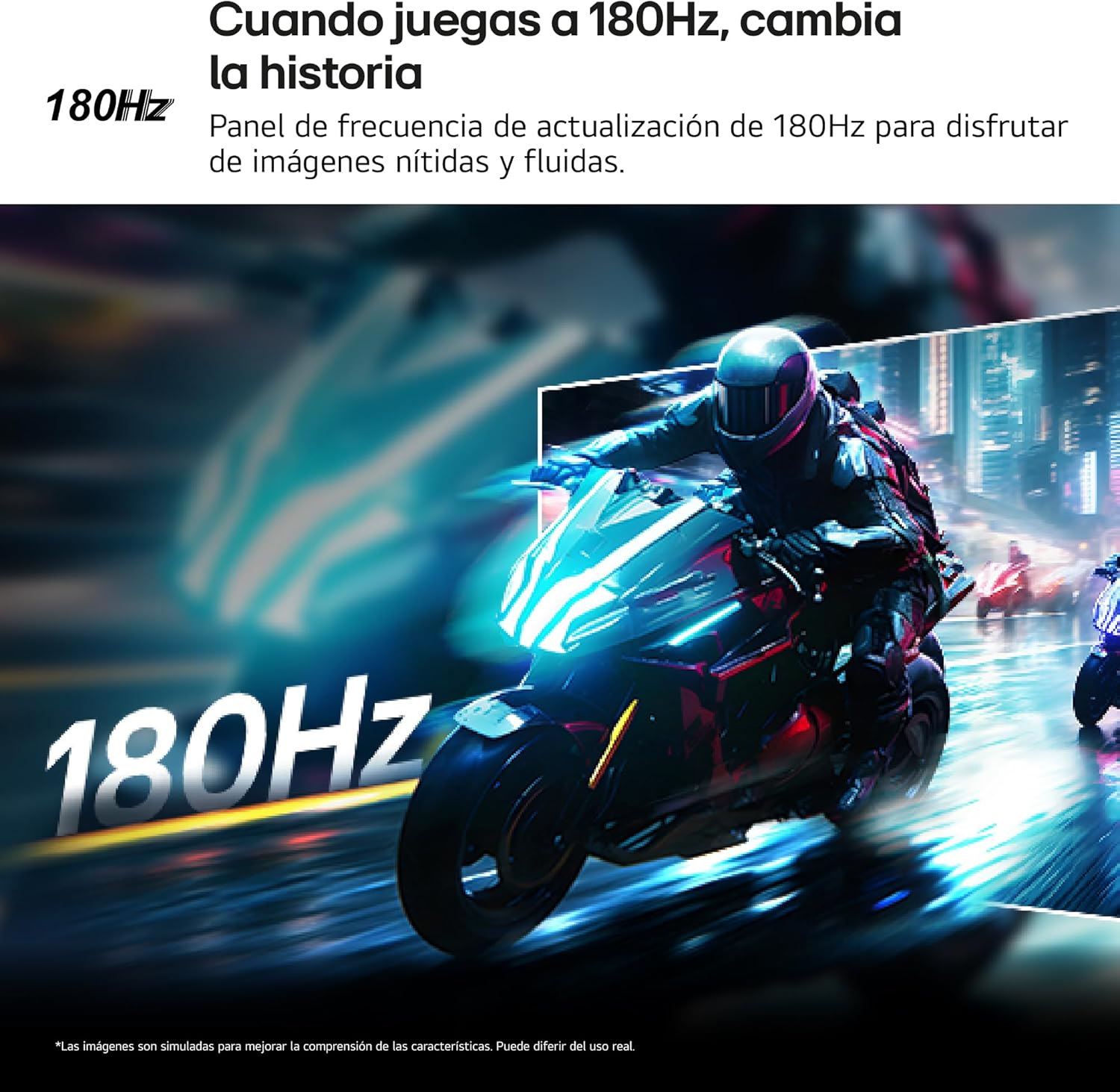 Monitor Gaming Curvo LG UltraGear 32G600A-B 31.5"/ QHD/ 1ms/ 180Hz/ VA/ Regulável em altura/ Preto - Imagem 5