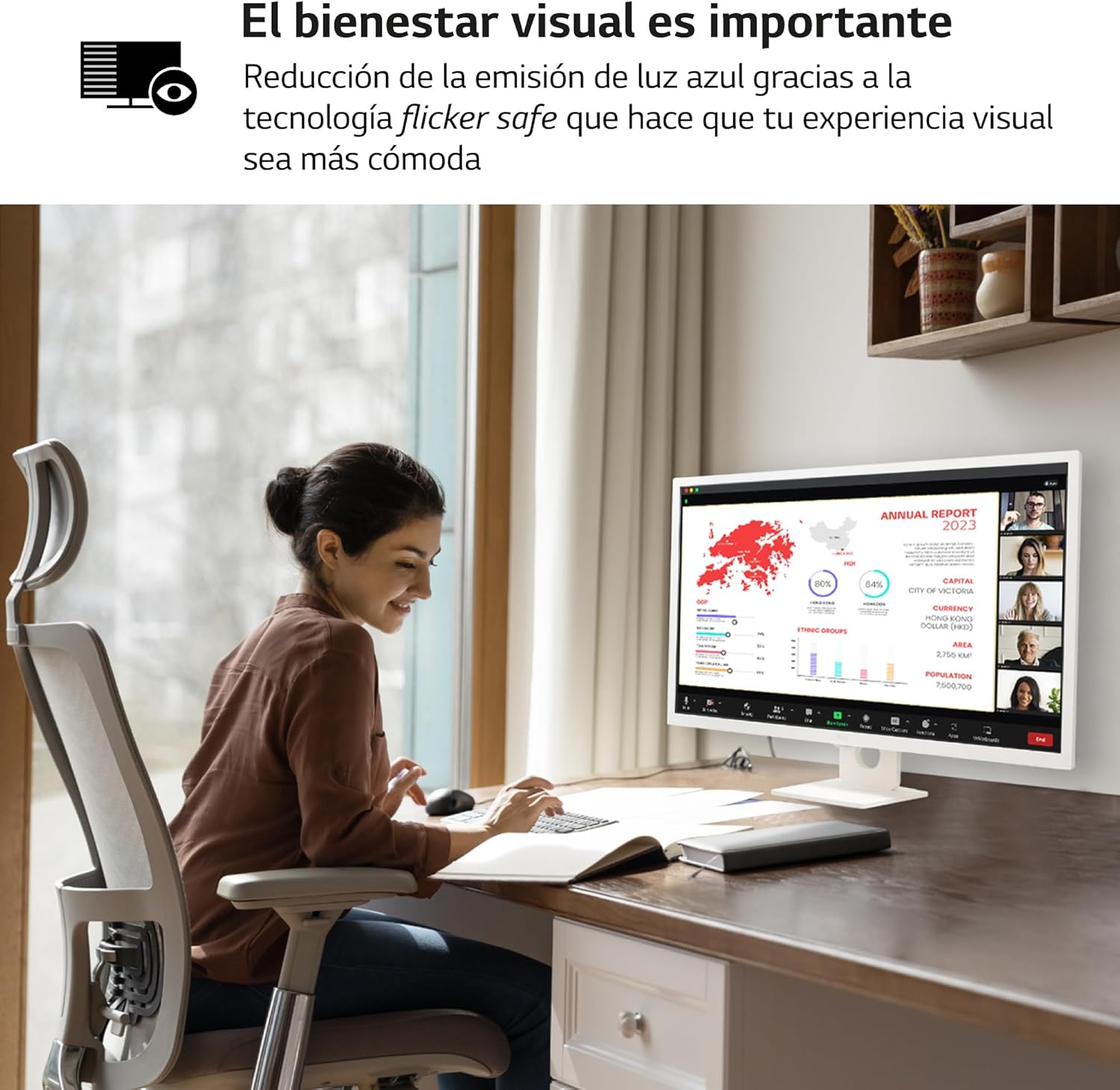 Smart Monitor LG MyView 32SR50F-W 31.5"/ Full HD/ Multimédia/ Smart TV/ Branco - Imagem 12