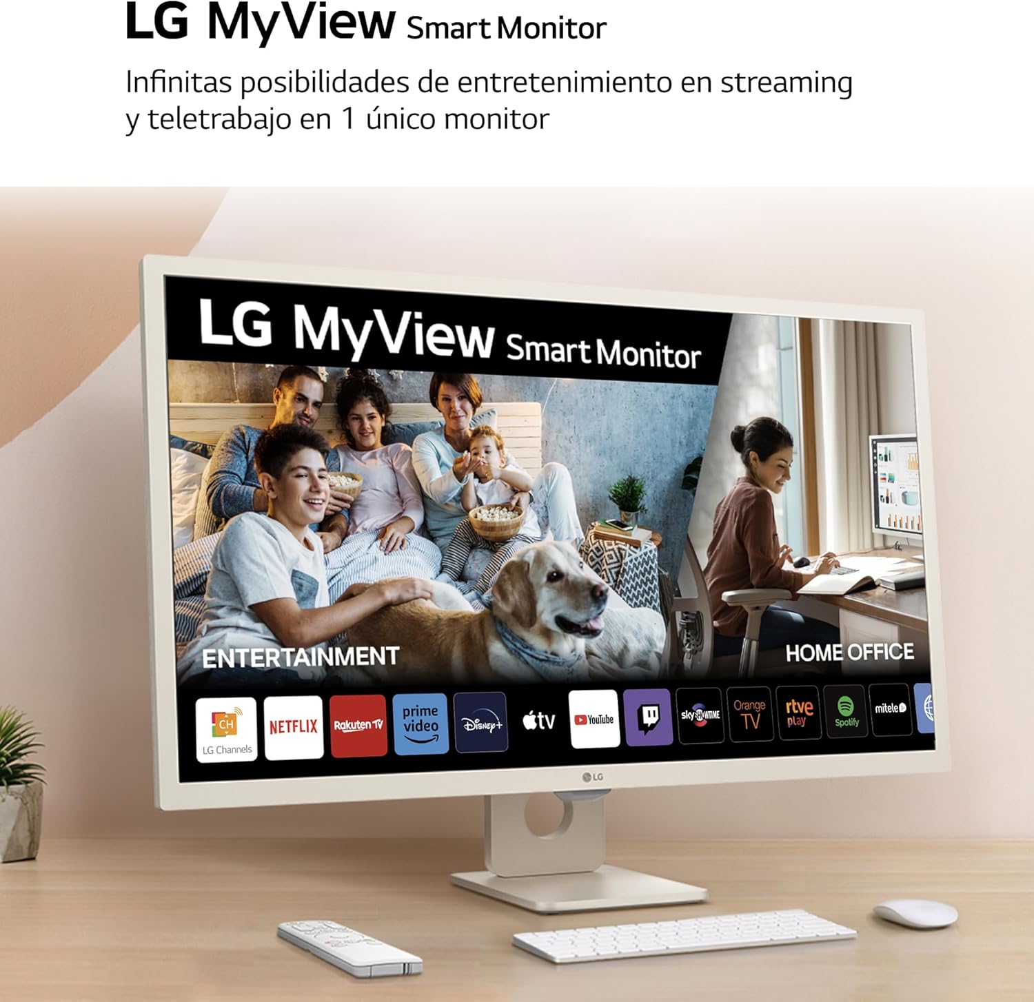 Smart Monitor LG MyView 32SR50F-W 31.5"/ Full HD/ Multimédia/ Smart TV/ Branco - Imagem 13