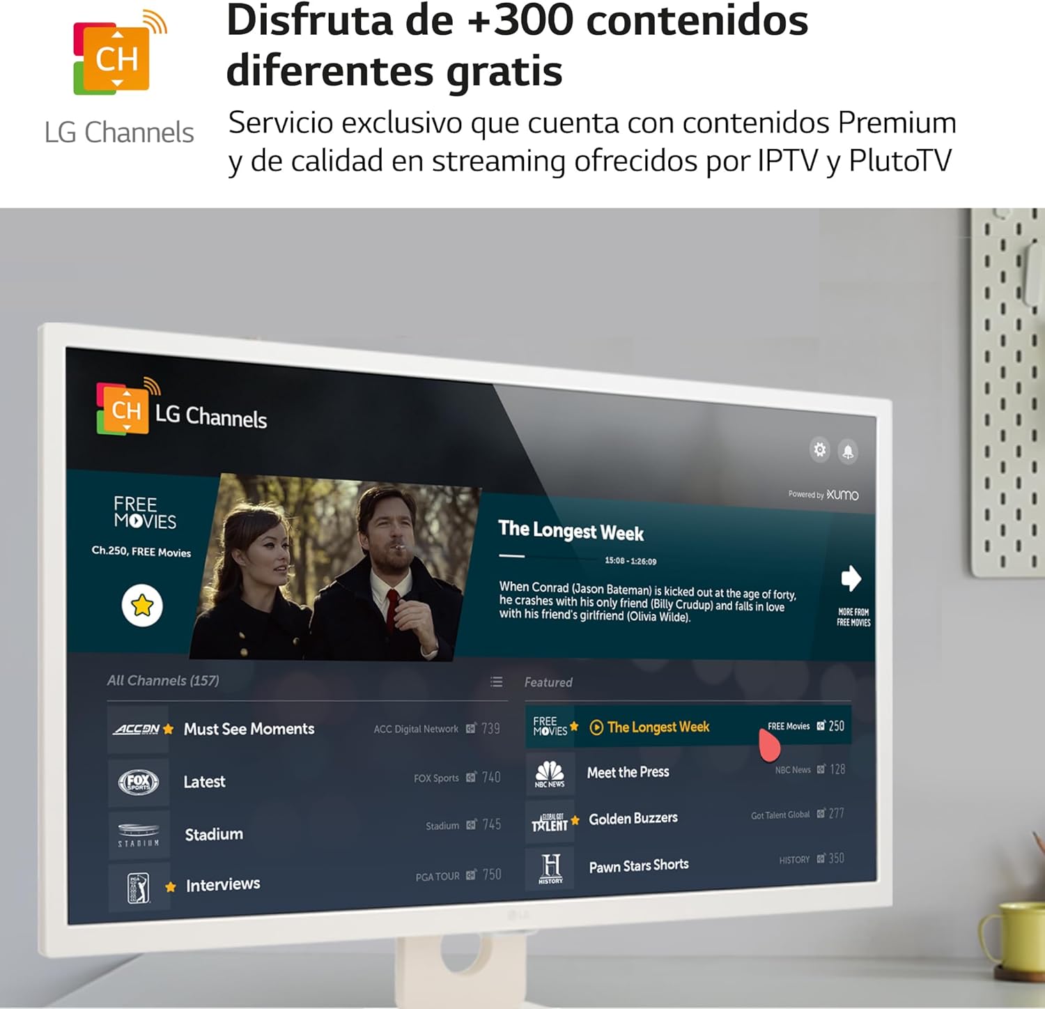 Smart Monitor LG MyView 32SR50F-W 31.5"/ Full HD/ Multimédia/ Smart TV/ Branco - Imagem 6