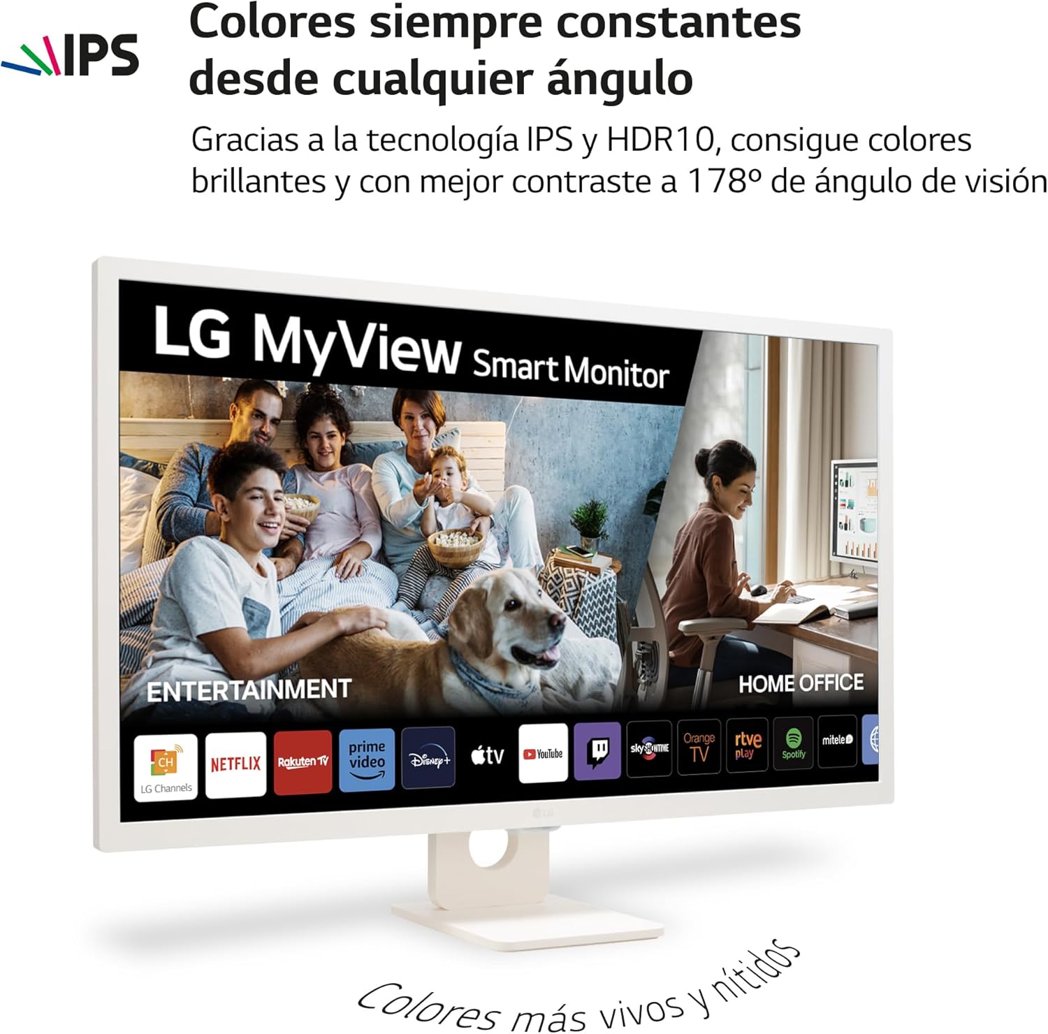 Smart Monitor LG MyView 32SR50F-W 31.5"/ Full HD/ Multimédia/ Smart TV/ Branco - Imagem 8