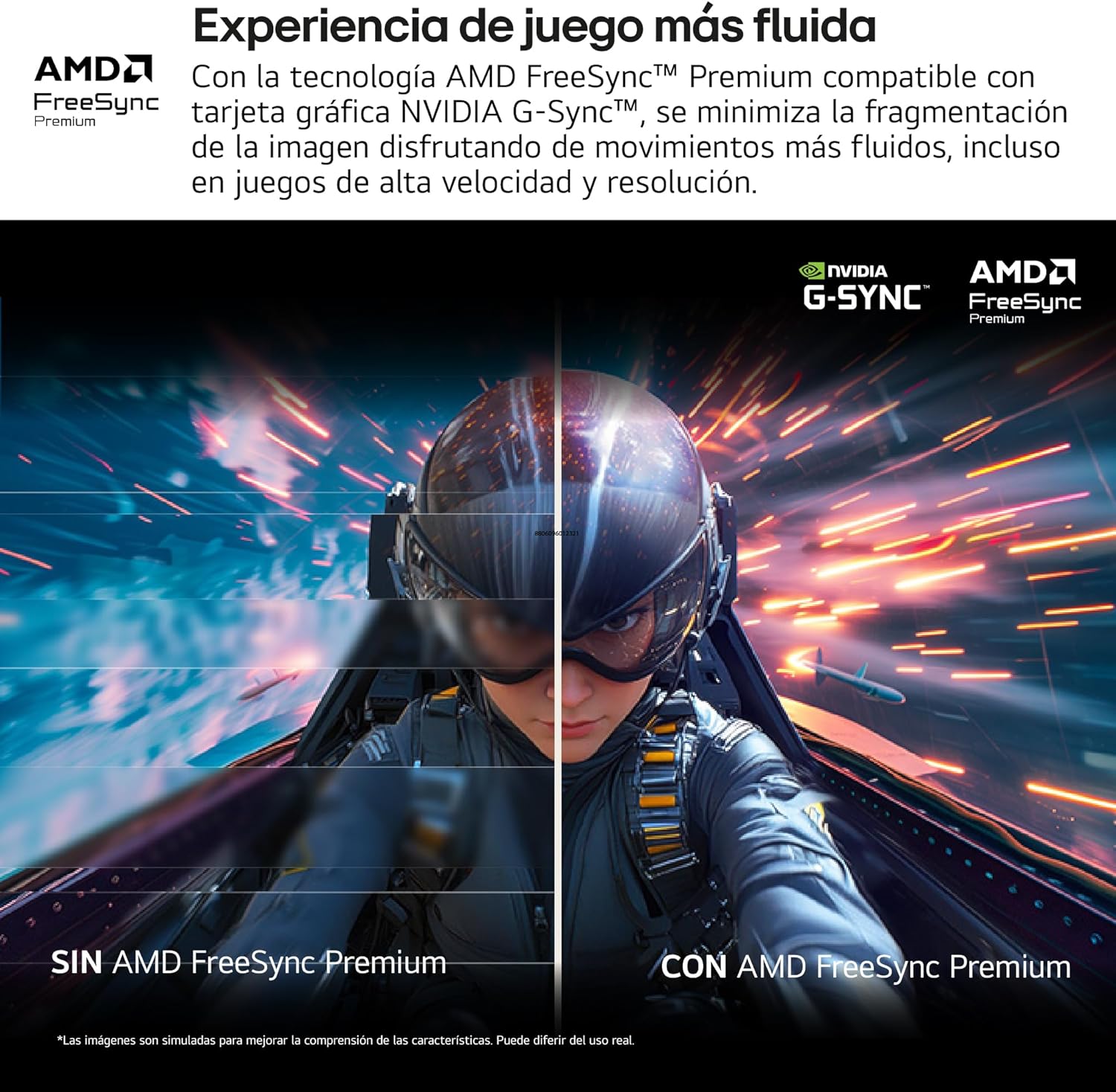 Smart Monitor Gaming Ultrapanorâmico Curvo LG UltraGear 34GX90SA-W 34"/ WQHD/ Multimédia/ 0.03ms/ 240Hz/ OLED/ Regulável em altura/ Smart TV/ Branco - Imagem 12