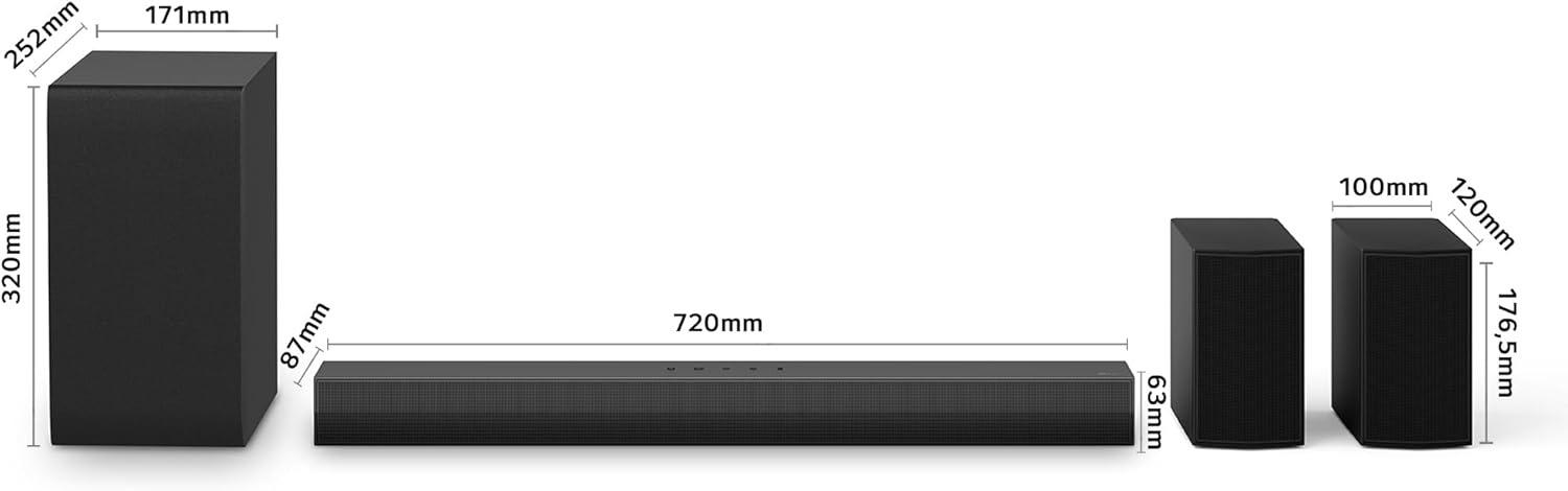 Barra de Som com Bluetooth LG S40TR/ 400W/ 4.1 - Imagem 2