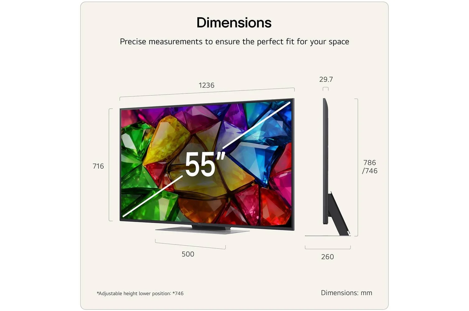 Televisor LG 55MRGB86B6A 55" Mini RGB evo 4K Ultra HD Smart TV Processador alpha 8 AI WiFi - Imagem 3