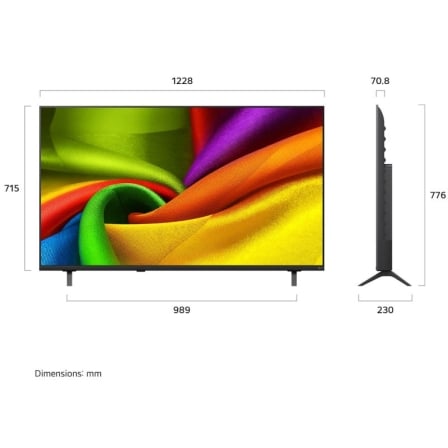 Smart TV LG NanoCell 55NU850B6LA 55" 4K Ultra HD AI Processor HDR10 Pro webOS Preto - Imagem 2
