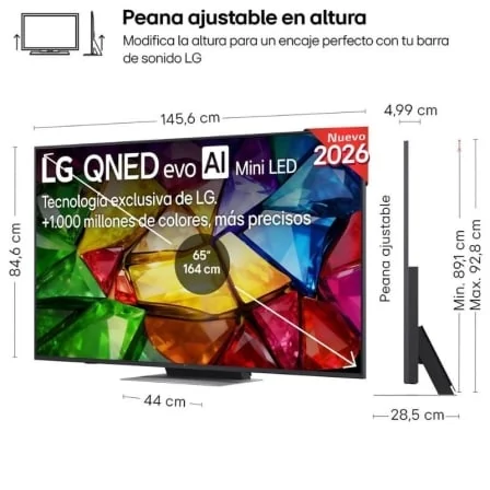 Smart TV LG 65" MRGB86B6A Mini RGB evo 4K Ultra HD Processador alpha 8 AI WiFi - Imagem 3