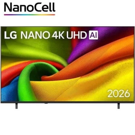 Smart TV LG 75NU8E0B3LA 75" NanoCell 4K UHD AI α7 Gen9 webOS HDR10 Wi-Fi Preto