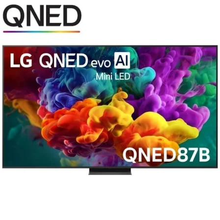 Smart TV LG 86" 86QNED87B6A QNED evo Mini LED 4K Ultra HD Processador IA alpha 8 Gen3