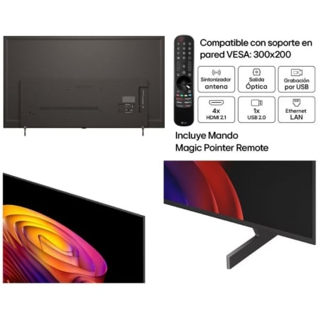 Smart TV OLED LG 65" OLED65B6ELC Ultra HD 4K webOS Dolby Vision Atmos - Imagem 3