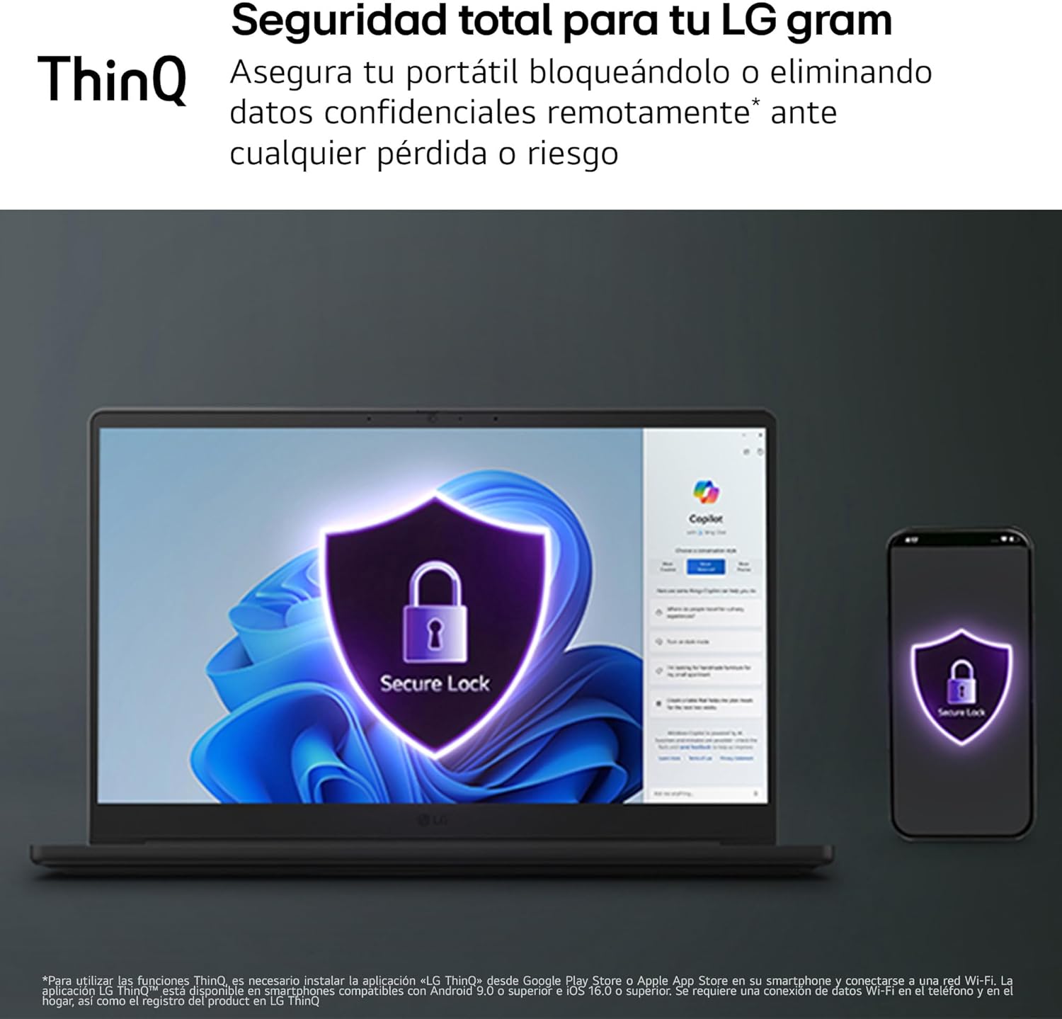 Portátil LG Gram 16U55U 16" WUXGA AMD Ryzen AI 7 445 16GB 512GB SSD Windows 11 Home Preto Carbono - Imagem 9