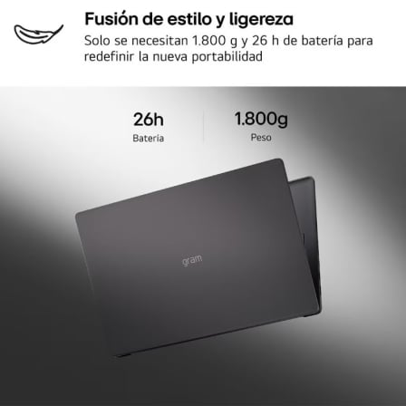 Portátil LG Gram 16UD55U-G.AX55BN 16" WUXGA AMD Ryzen AI 5 430 16GB 512GB SSD - Imagem 3
