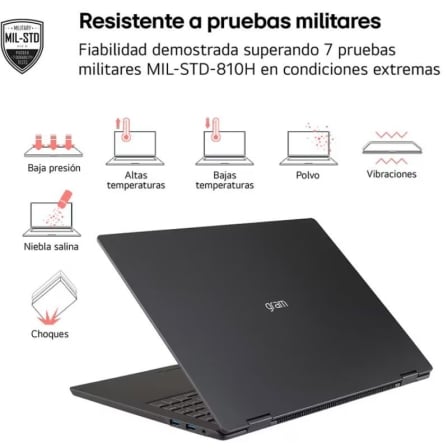Portátil LG Gram 16Z90TL 16" Intel Core Ultra 7 32GB 512GB SSD WQXGA IPS Windows 11 Home - Imagem 4