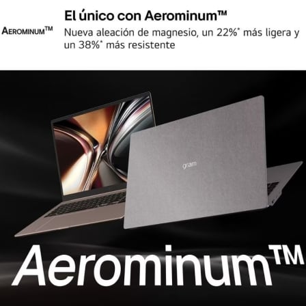 Portátil LG Gram Pro 16Z90U 16" Intel Core Ultra X7 32GB 512GB SSD Windows 11 Home - Imagem 3