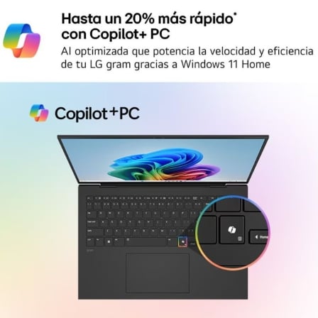 Portátil LG Gram Pro 16Z90U 16" Intel Core Ultra X7 32GB 512GB SSD Windows 11 Home - Imagem 2