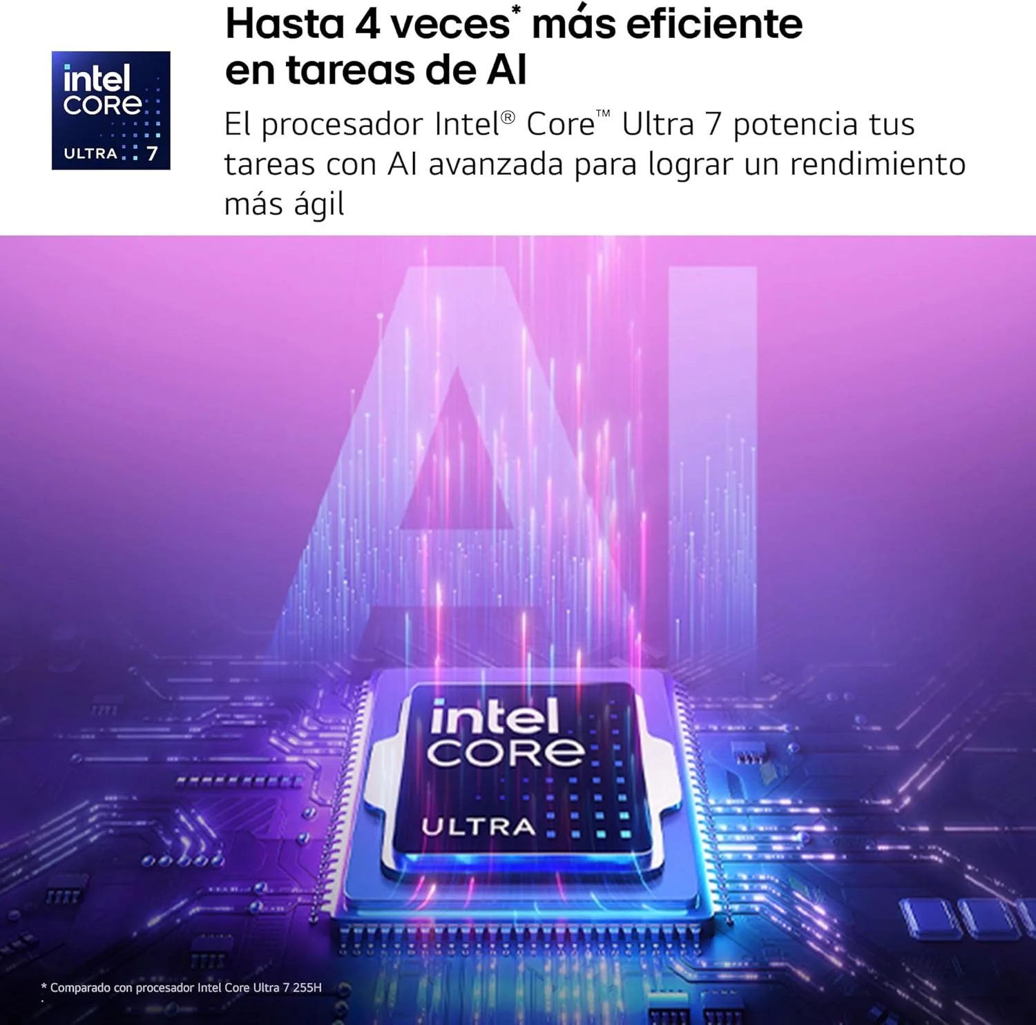 Portátil LG Gram Pro 16" Intel Core Ultra 7 32GB 512GB SSD WQXGA IPS S/SO - Imagem 6