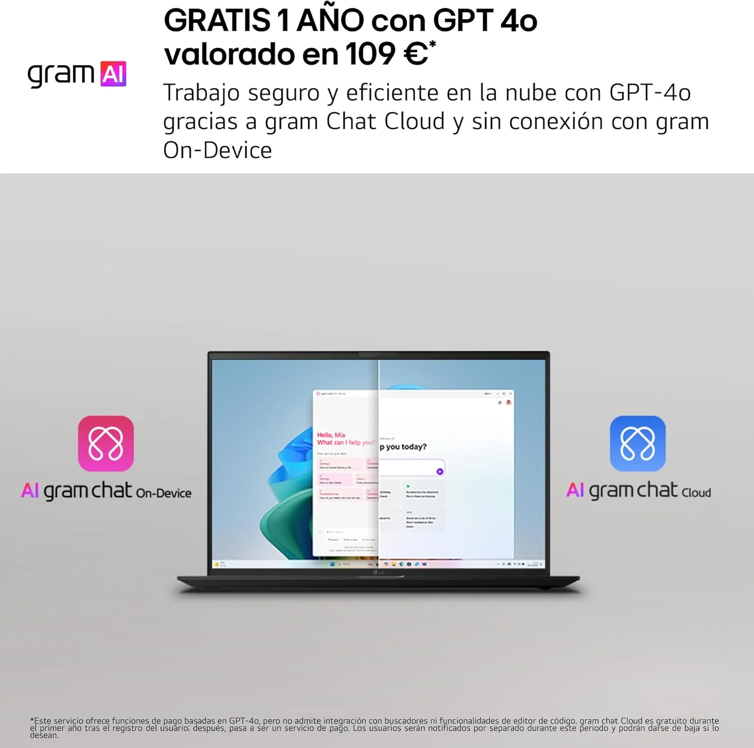 Portátil LG Gram Pro 16" Intel Core Ultra 7 32GB 512GB SSD WQXGA IPS S/SO - Imagem 7