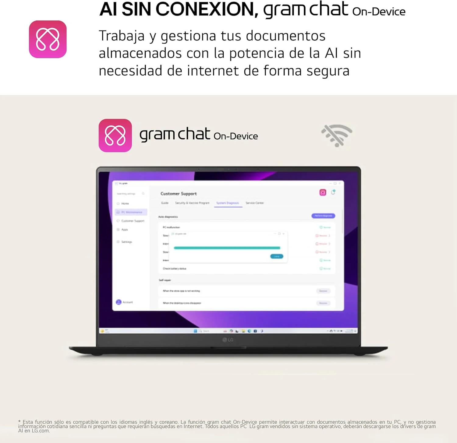 Portátil LG Gram 17" 17Z90TL-G.AU88BN Intel Core Ultra 7 32GB 1TB SSD Windows 11 - Imagem 7