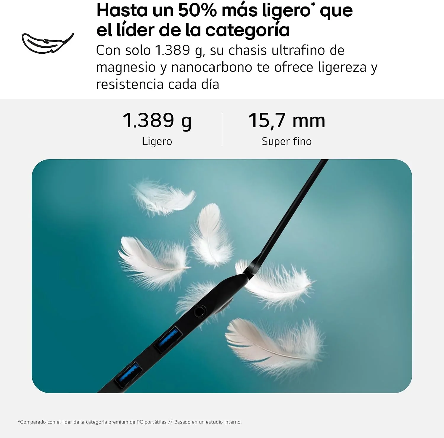 Portátil LG Gram 17" 17Z90TL-G.AU88BN Intel Core Ultra 7 32GB 1TB SSD Windows 11 - Imagem 3