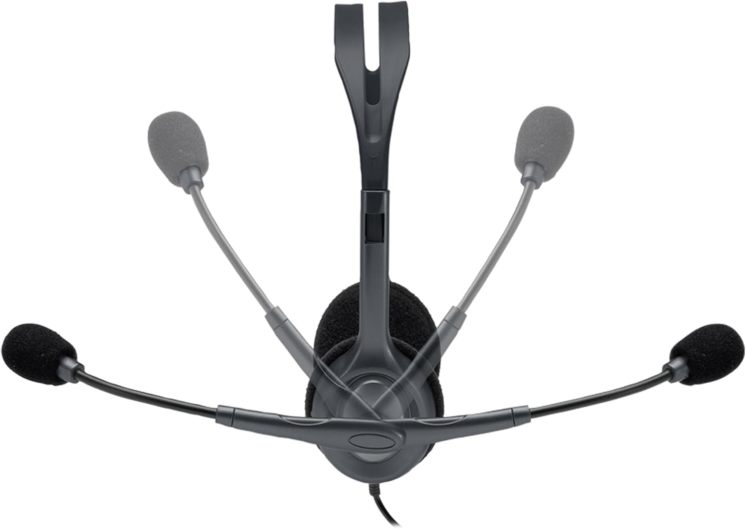 Auriculares Logitech H111/ com Microfone/ Jack 3.5/ Pretos - Imagem 5