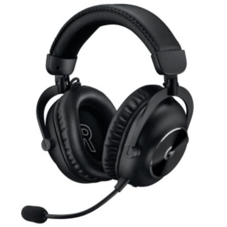 Auscultadores Gaming Sem Fios com Microfone Logitech G Pro X 2/ Jack 3.5/ USB/ Pretos