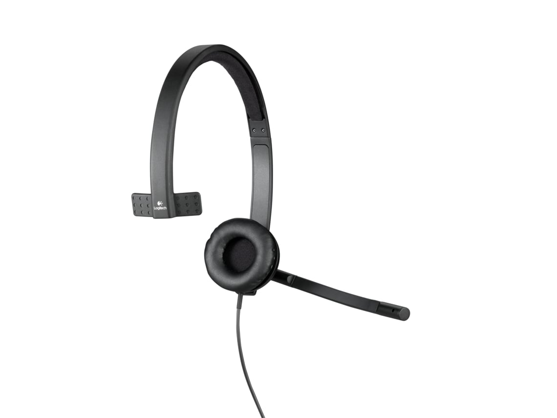 Auricular Logitech H570E/ com Microfone/ USB/ Preto - Imagem 3