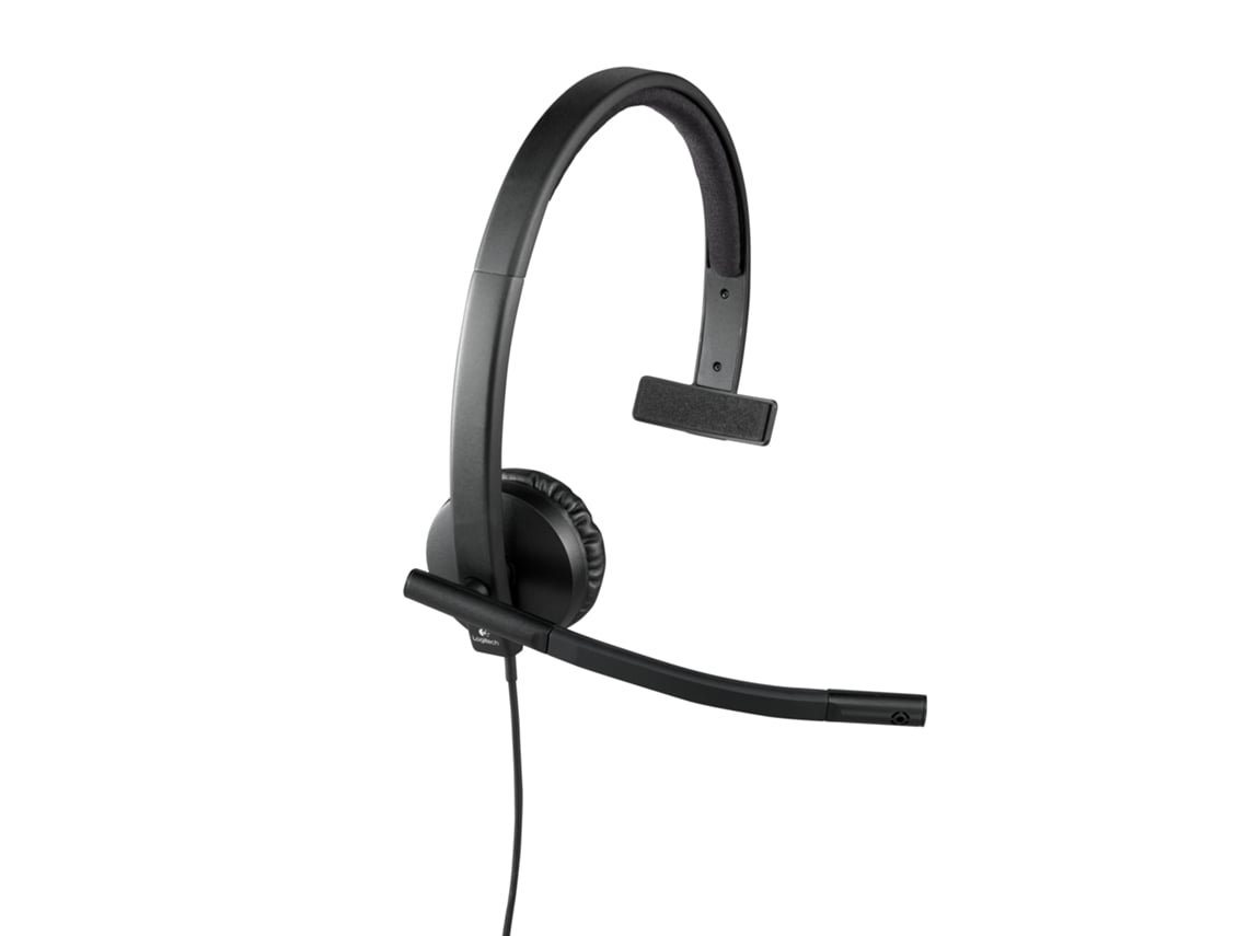 Auricular Logitech H570E/ com Microfone/ USB/ Preto - Imagem 2
