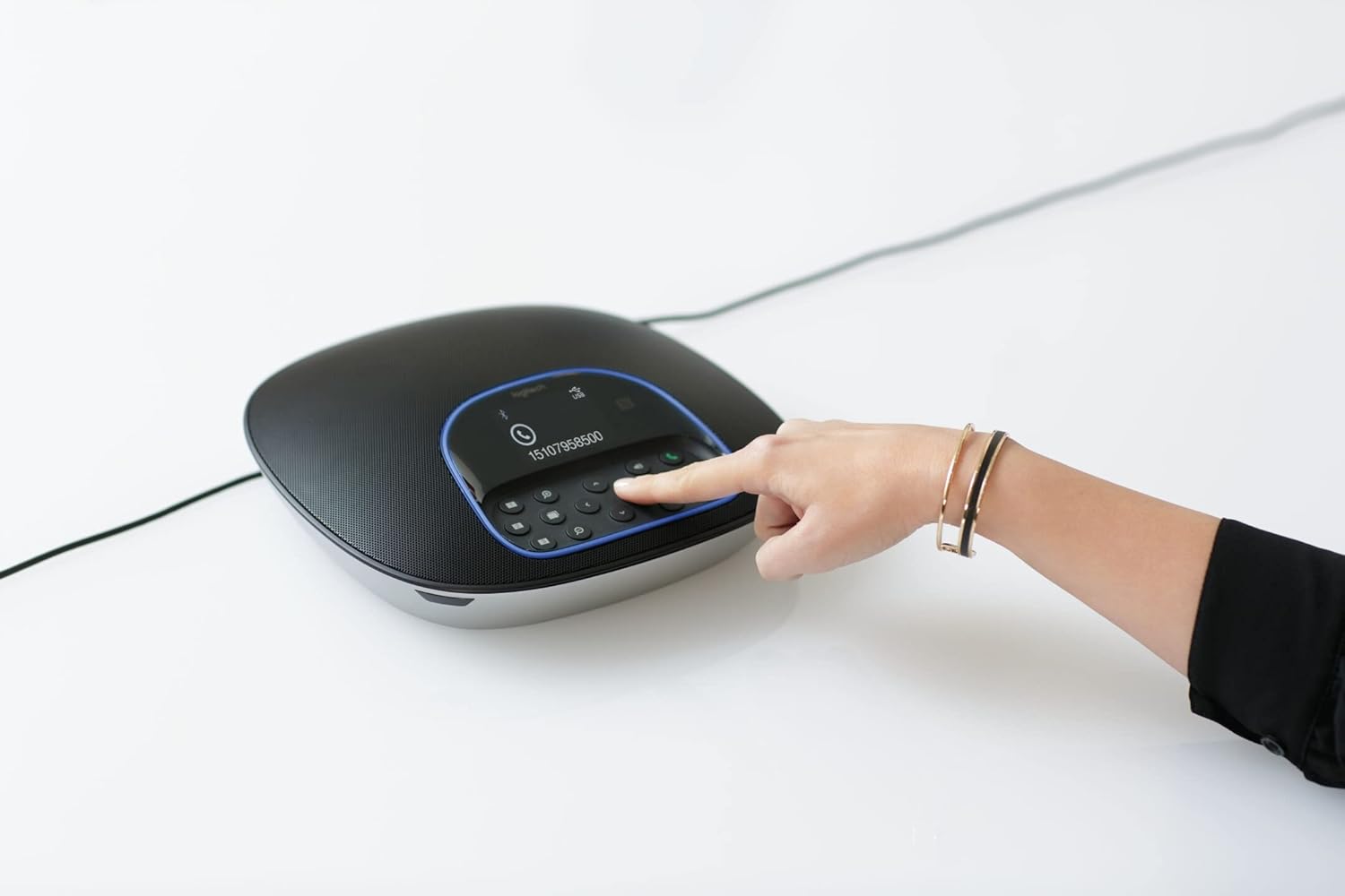 Sistema de Videoconferência Logitech Group/ Focagem Automática/ Full HD - Imagem 8