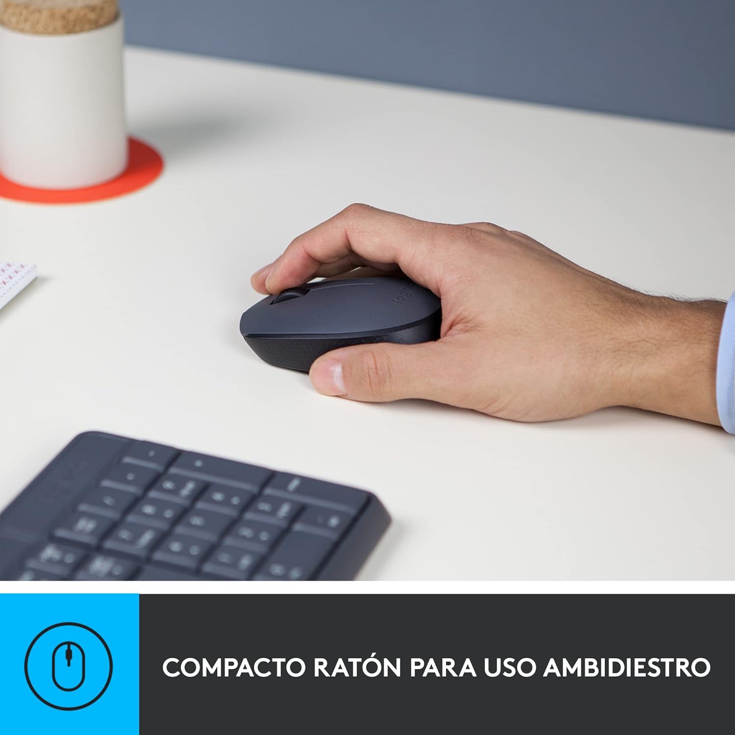 Teclado e Rato Sem Fios Logitech MK235 - Imagem 2