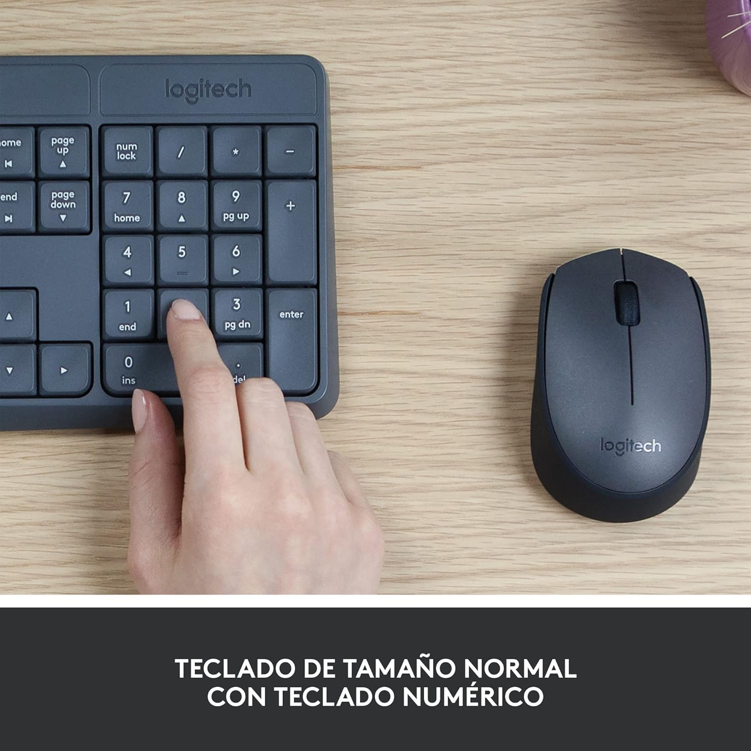 Teclado e Rato Sem Fios Logitech MK235 - Imagem 3