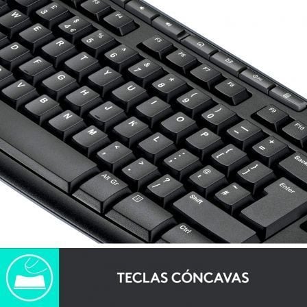 Teclado e Rato Sem Fios Logitech Wireless Combo MK270 - Imagem 2