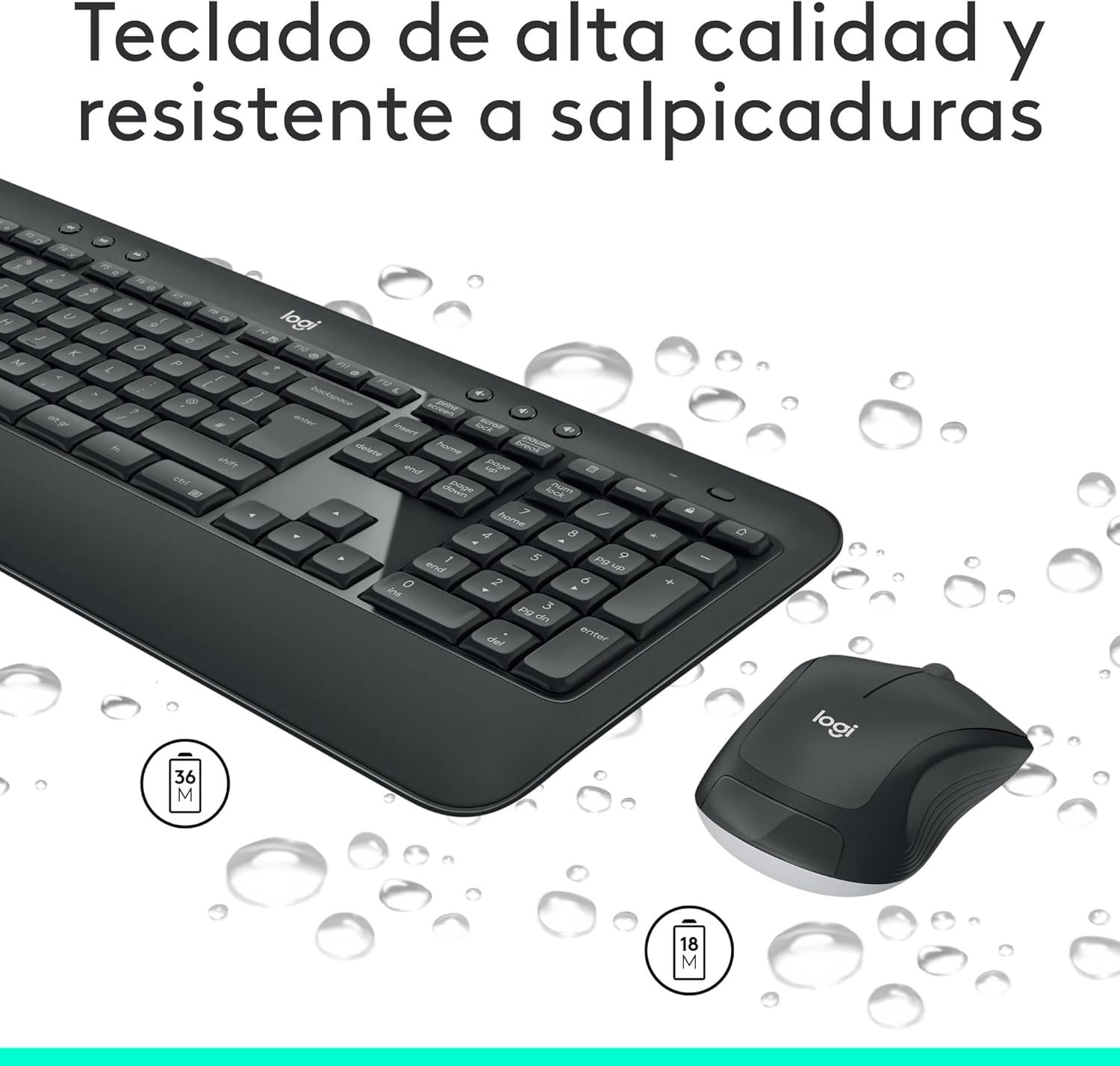 Teclado e Rato Sem Fios Logitech MK540 Advanced - Imagem 4