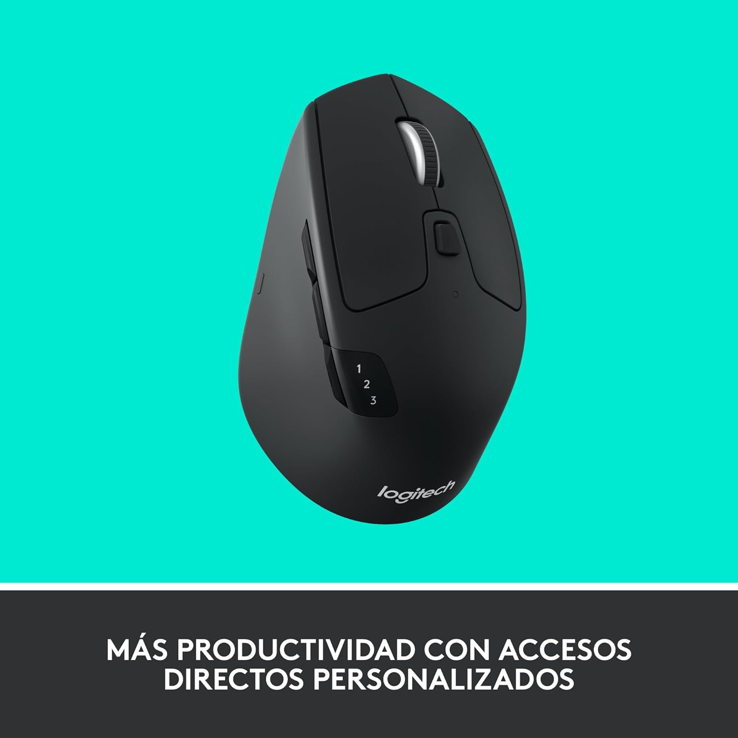 Rato Sem Fios por Bluetooth Logitech M720 Triathlon/ Até 1000 DPI - Imagem 3