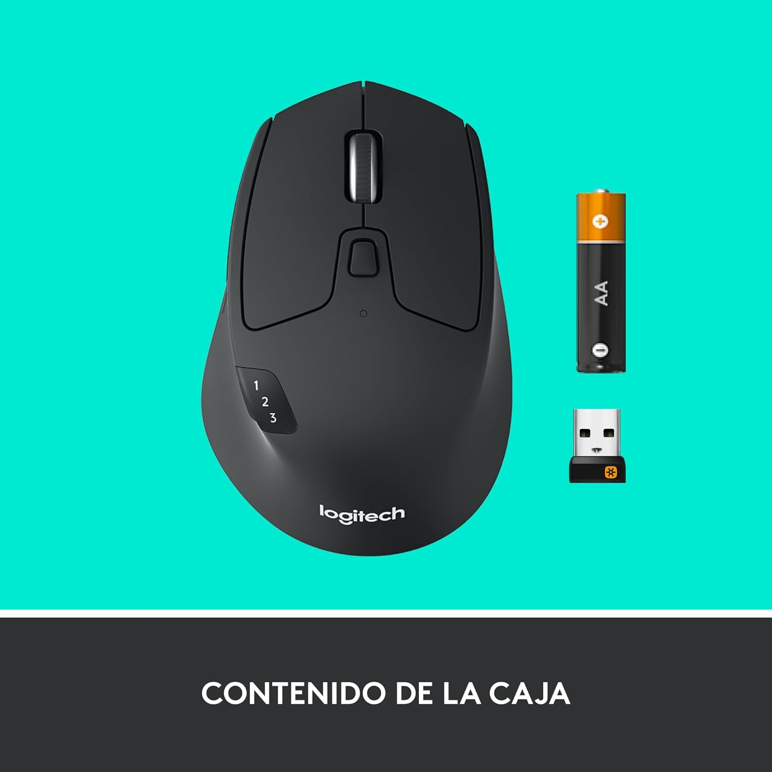 Rato Sem Fios por Bluetooth Logitech M720 Triathlon/ Até 1000 DPI - Imagem 11