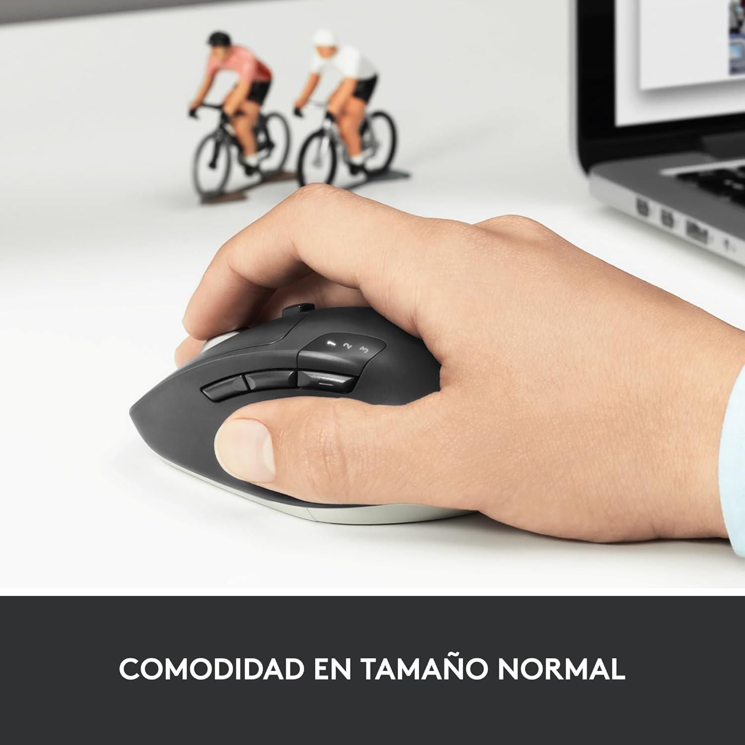 Rato Sem Fios por Bluetooth Logitech M720 Triathlon/ Até 1000 DPI - Imagem 8