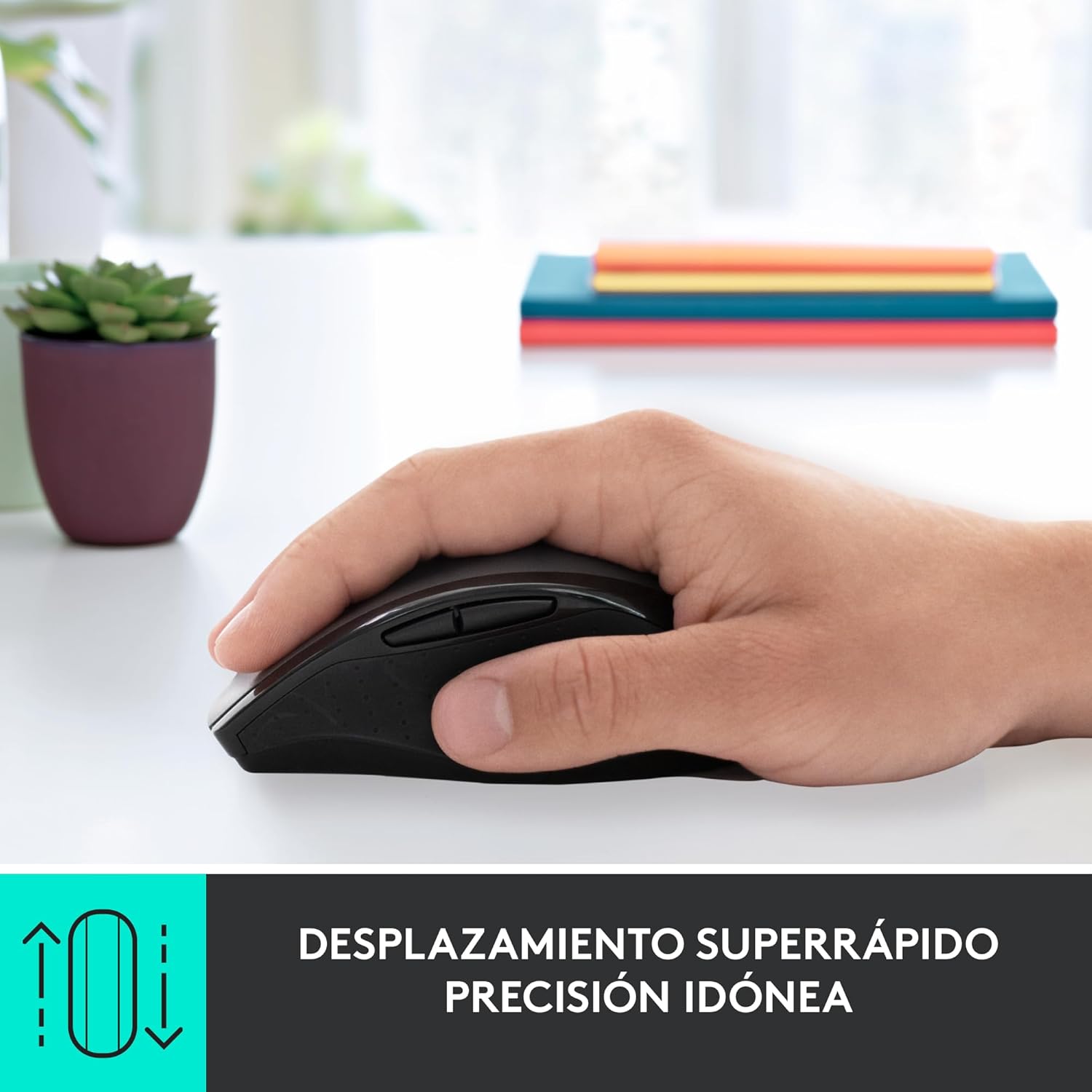 Rato Sem Fios Logitech Marathon M705/ Até 1000 DPI - Imagem 3