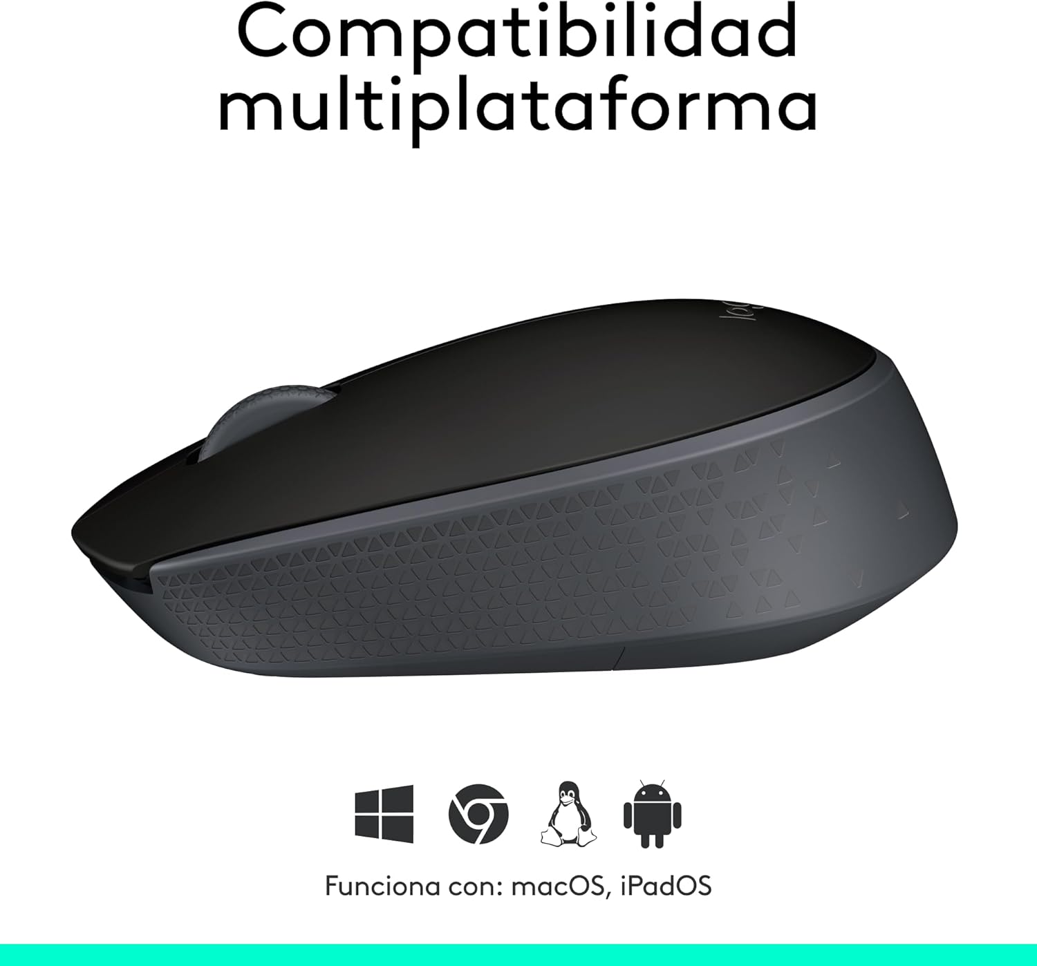 Rato Sem Fios Logitech B170/ Até 1000 DPI - Imagem 7