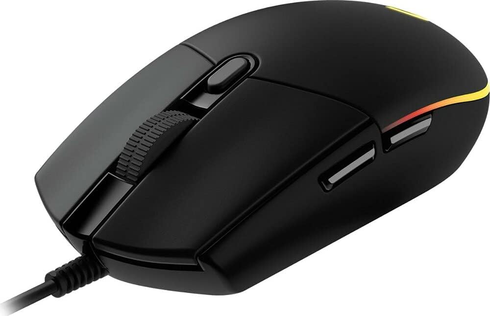Rato Gaming Logitech G102 Lightsync/ Até 8000 DPI/ Preto