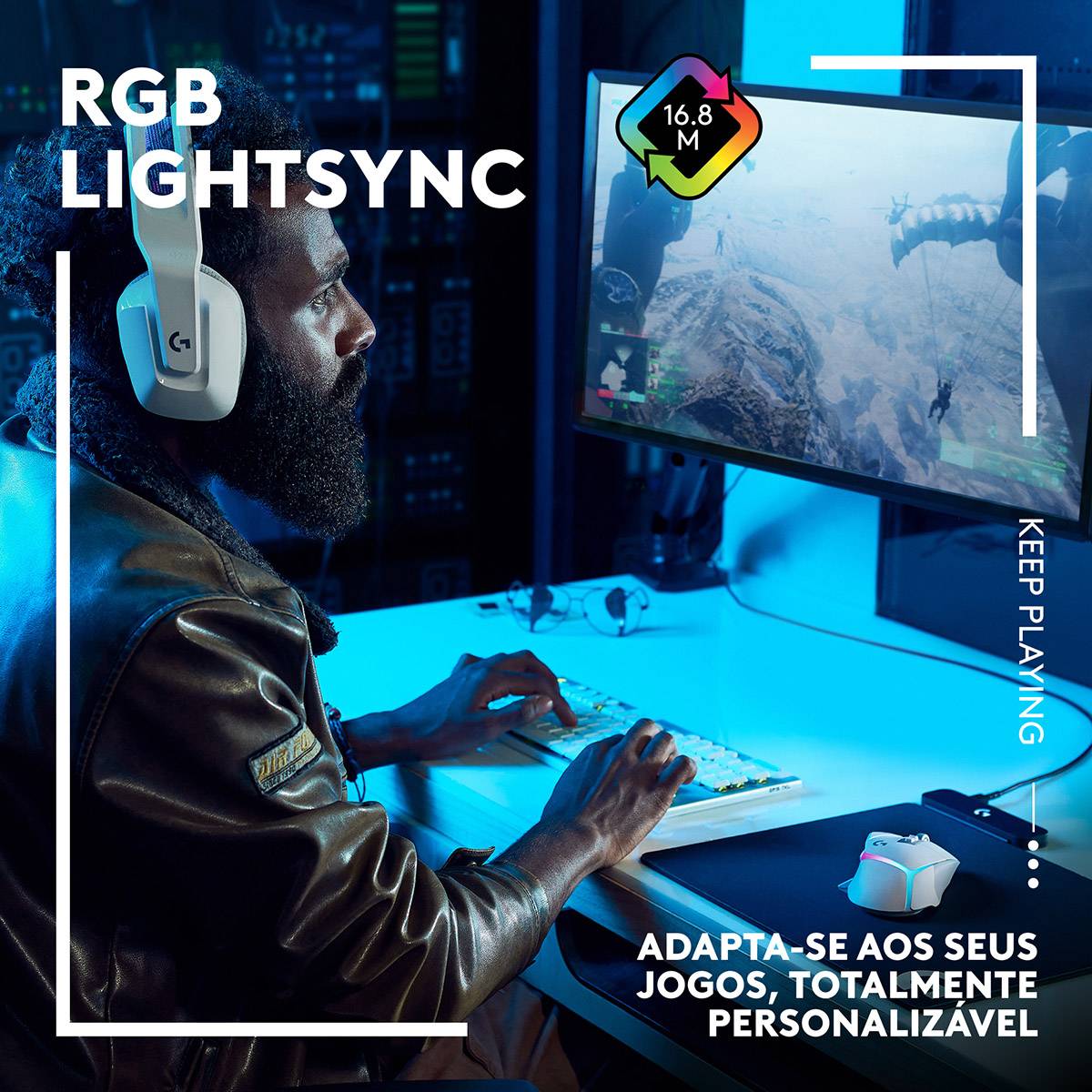 Rato Gaming Sem Fios Logitech G502 X Plus/ Até 25600 DPI/ Preto - Imagem 5