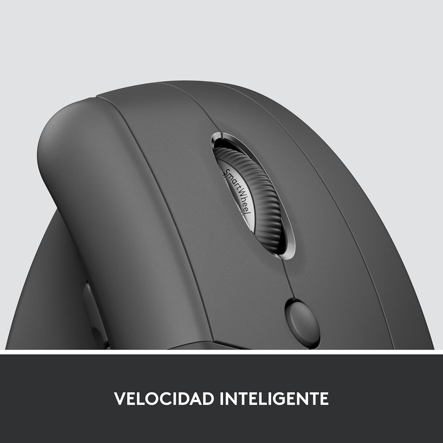 Rato Vertical Sem Fios por Bluetooth/ 2.4GHz Logitech Lift Vertical Ergonomic Mouse Business/ Até 4000 DPI/ Grafite - Imagem 9
