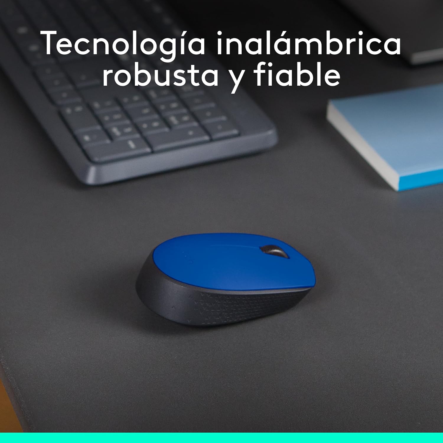 Rato Sem Fios Logitech M171/ Até 1000 DPI/ Azul - Imagem 2