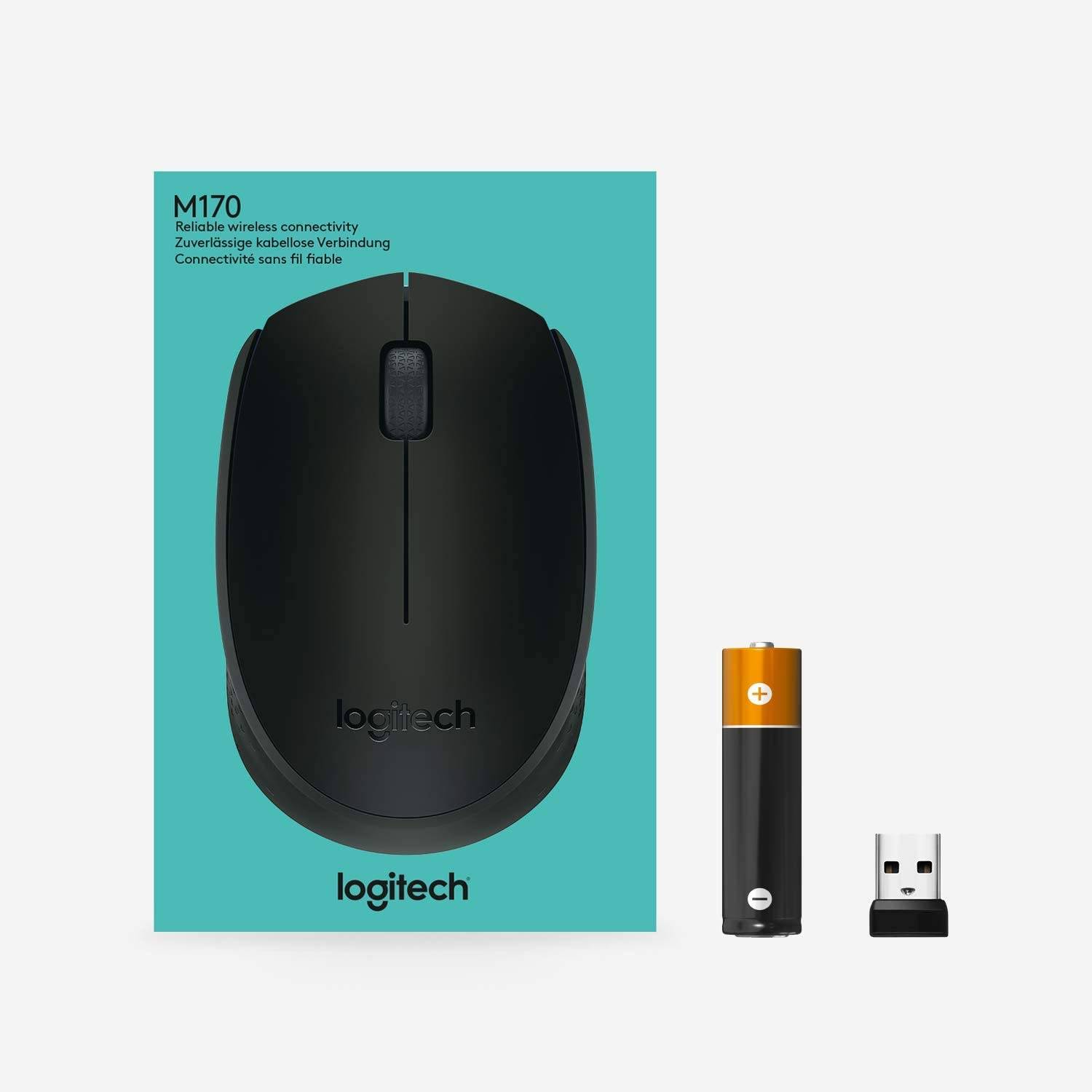 Rato Sem Fios Logitech M171/ Até 1000 DPI - Imagem 5