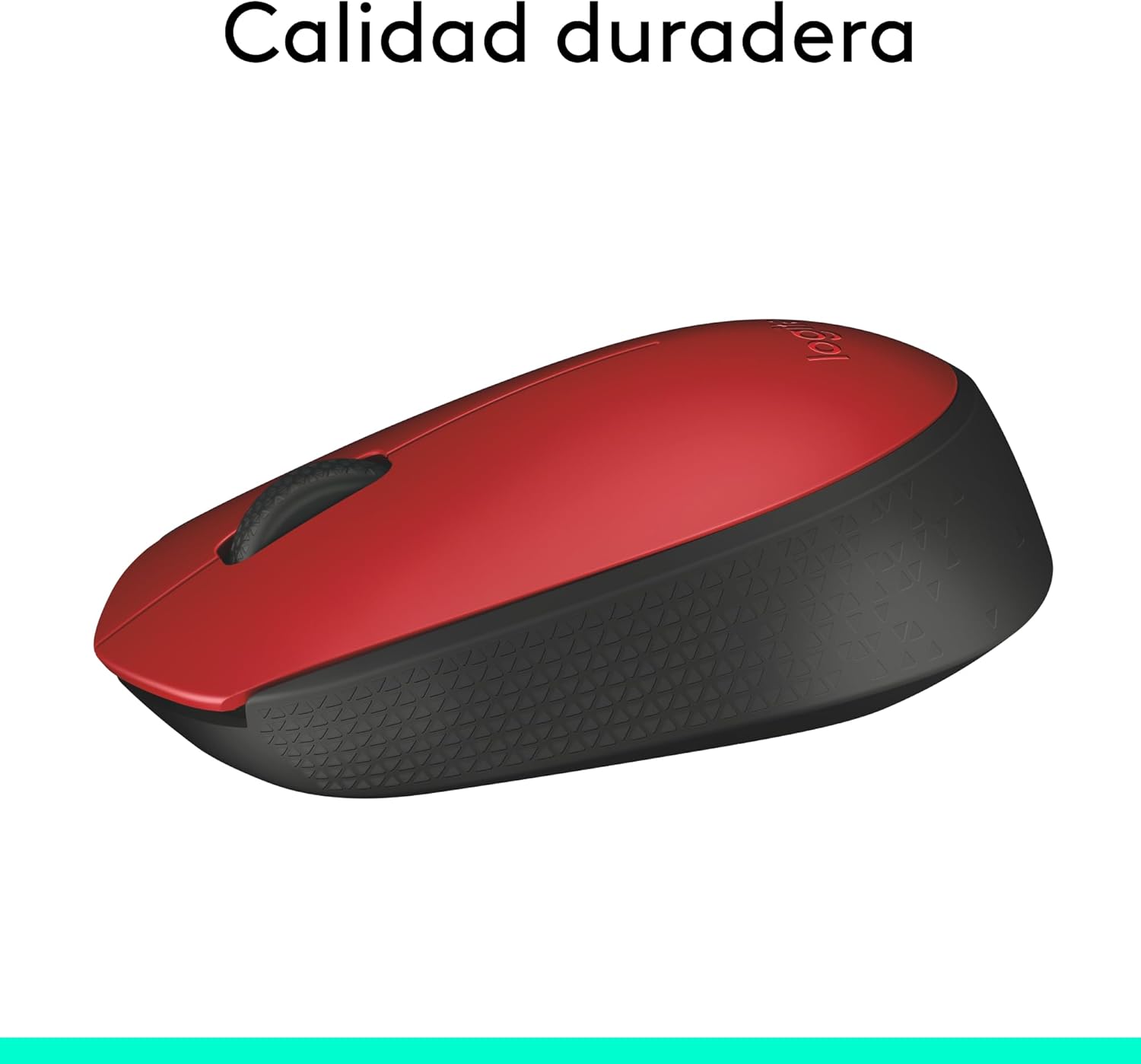 Rato Sem Fios Logitech M171/ Até 1000 DPI/ Vermelho - Imagem 5