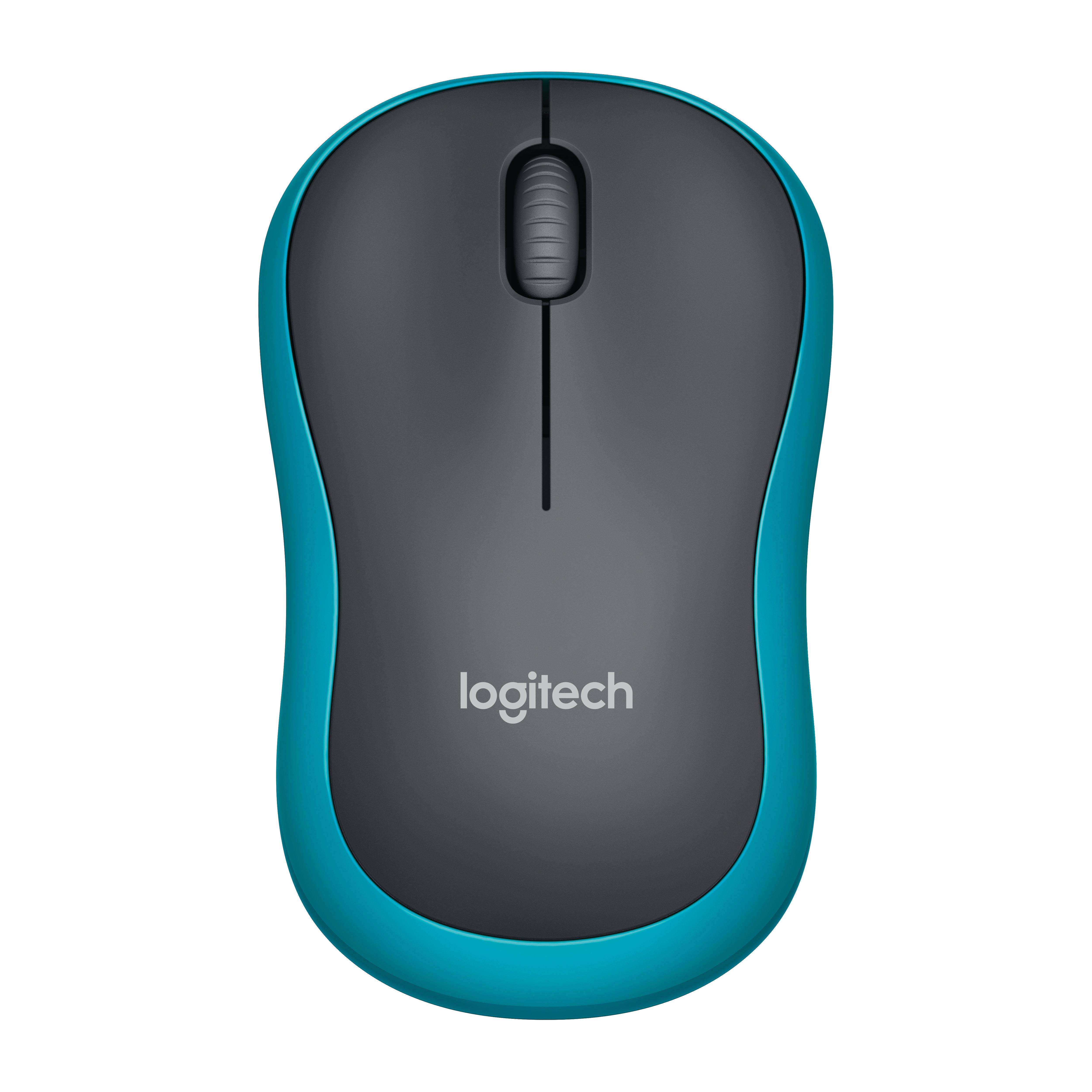 Rato Sem Fios Logitech M185/ Até 1000 DPI/ Azul