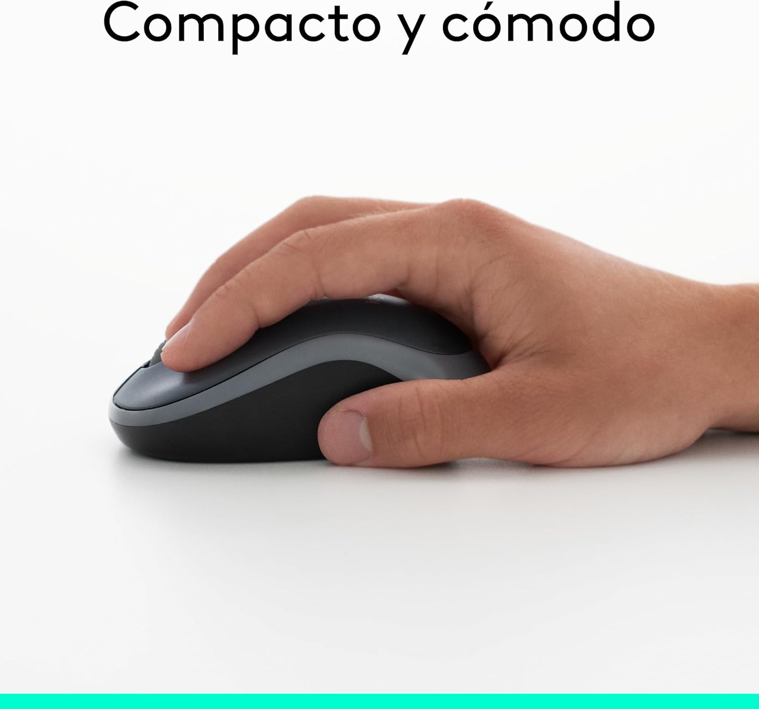 Rato Sem Fios Logitech M185/ Até 1000 DPI/ Cinzento - Imagem 5