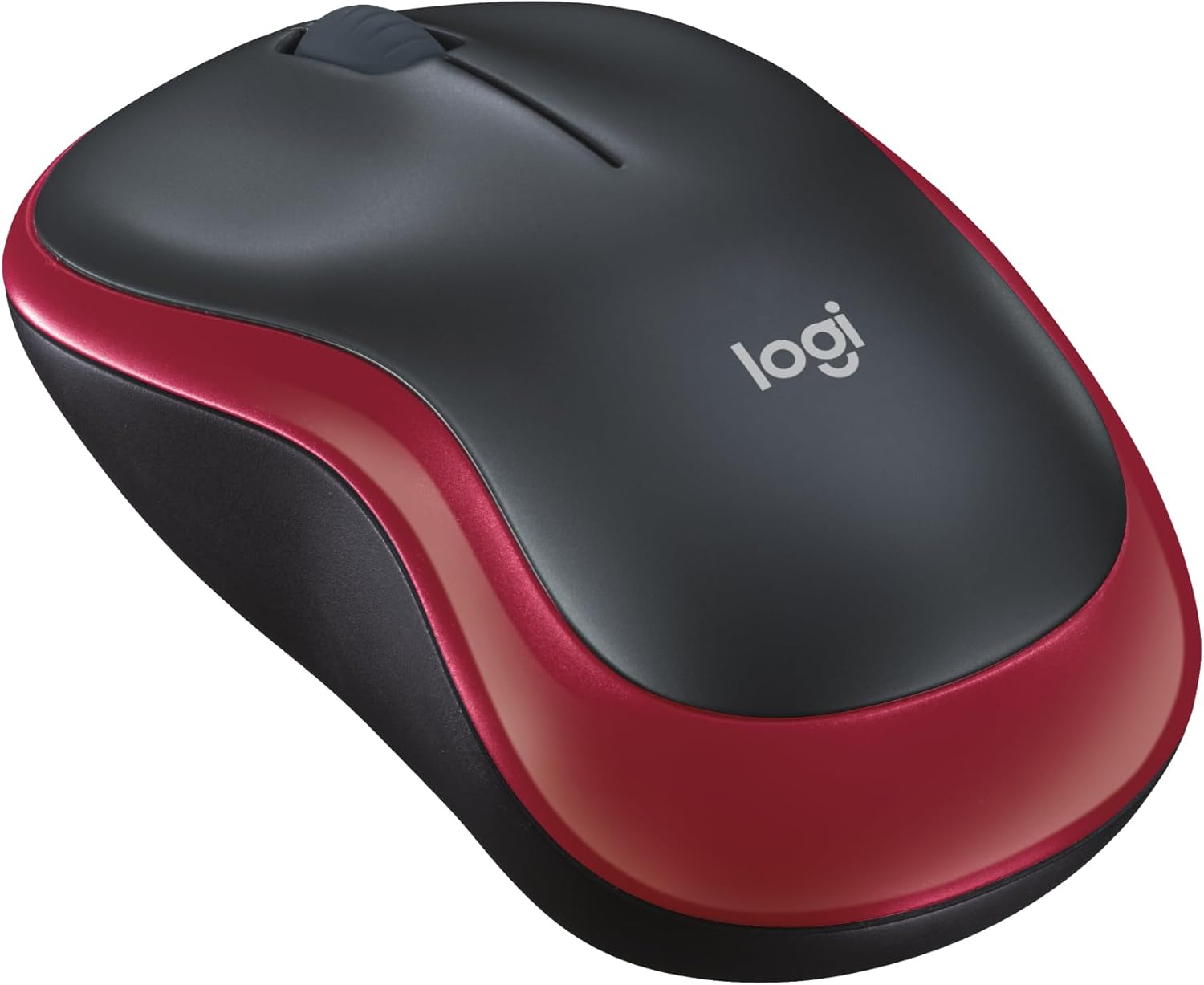 Rato Sem Fios Logitech M185/ Até 1000 DPI/ Vermelho