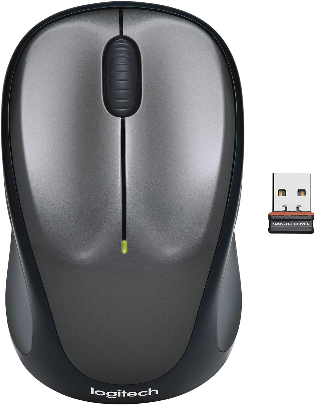 Rato Sem Fios Logitech M235/ Até 1000 DPI/ Cinzento