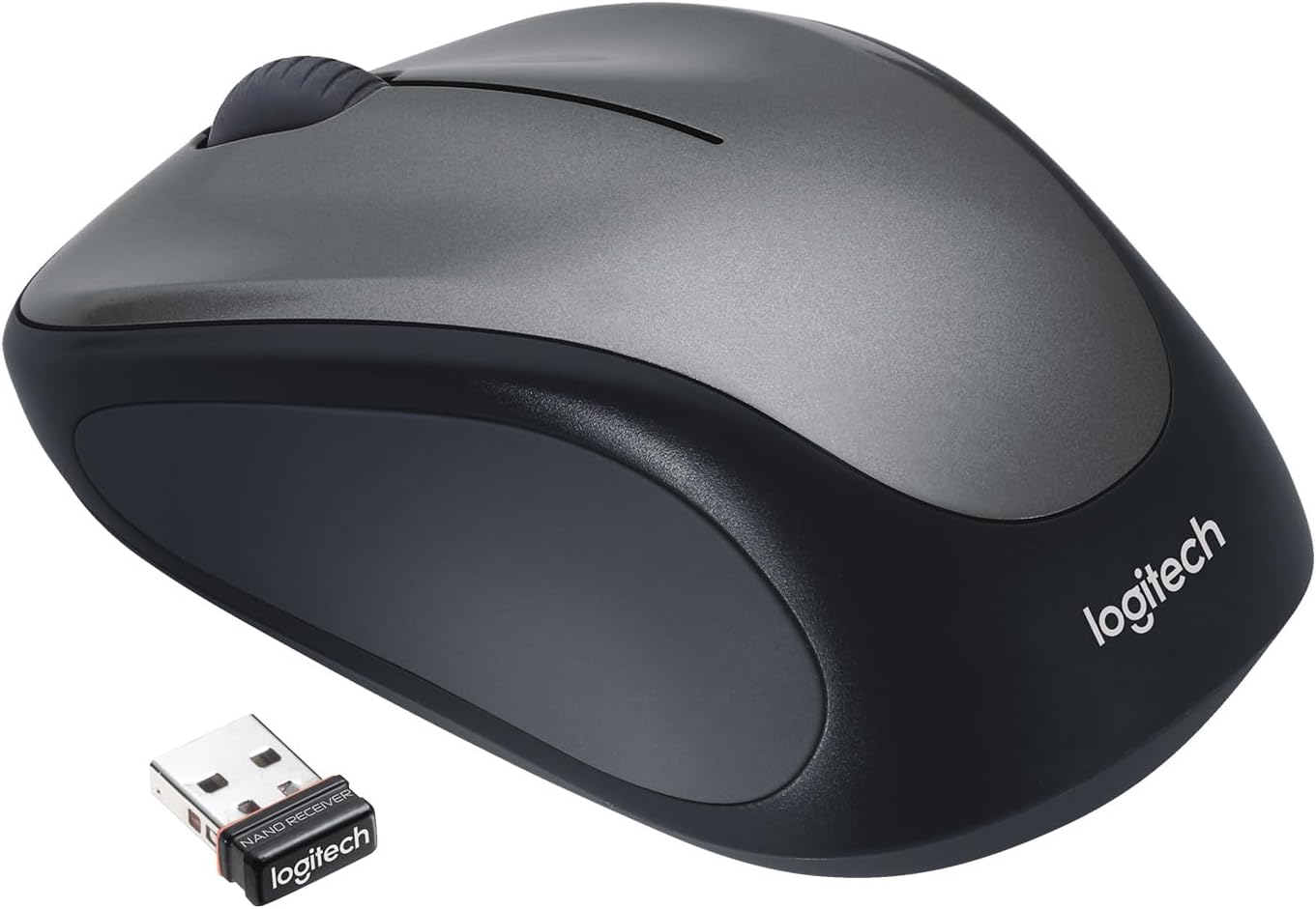 Rato Sem Fios Logitech M235/ Até 1000 DPI/ Cinzento - Imagem 5