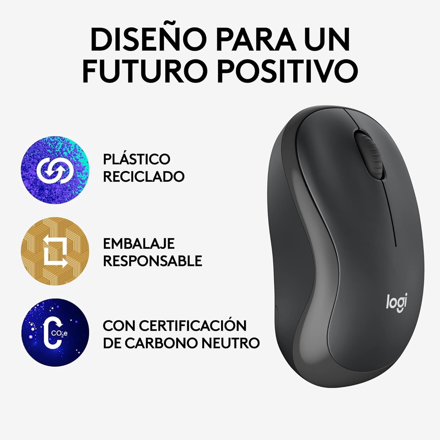 Rato Sem Fios Logitech M240 for Business/ Até 1000 DPI - Imagem 7